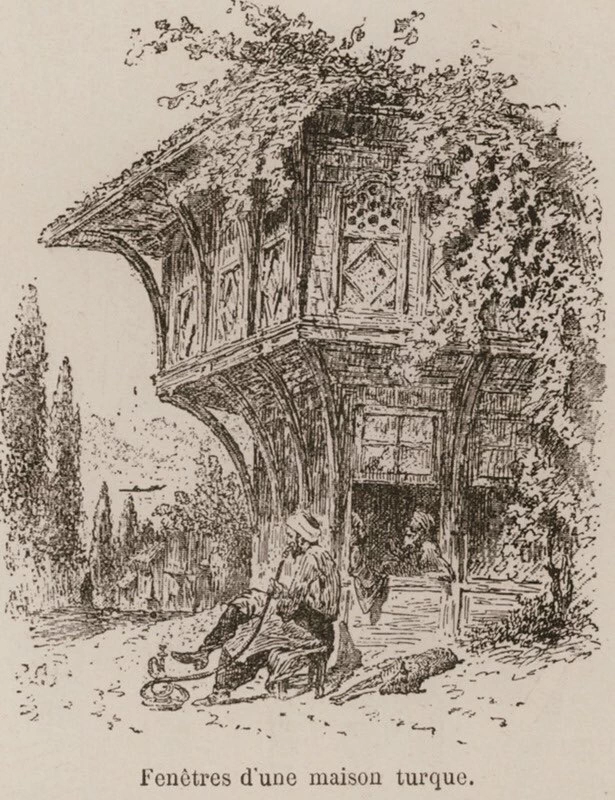 Disegno per il libro di De Amicis, Costantinopoli